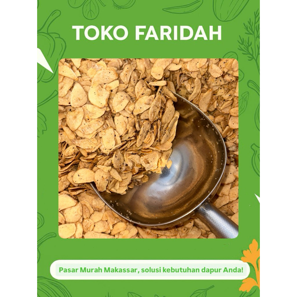 

Bawang Goreng Putih, Pasar Murah Makassar