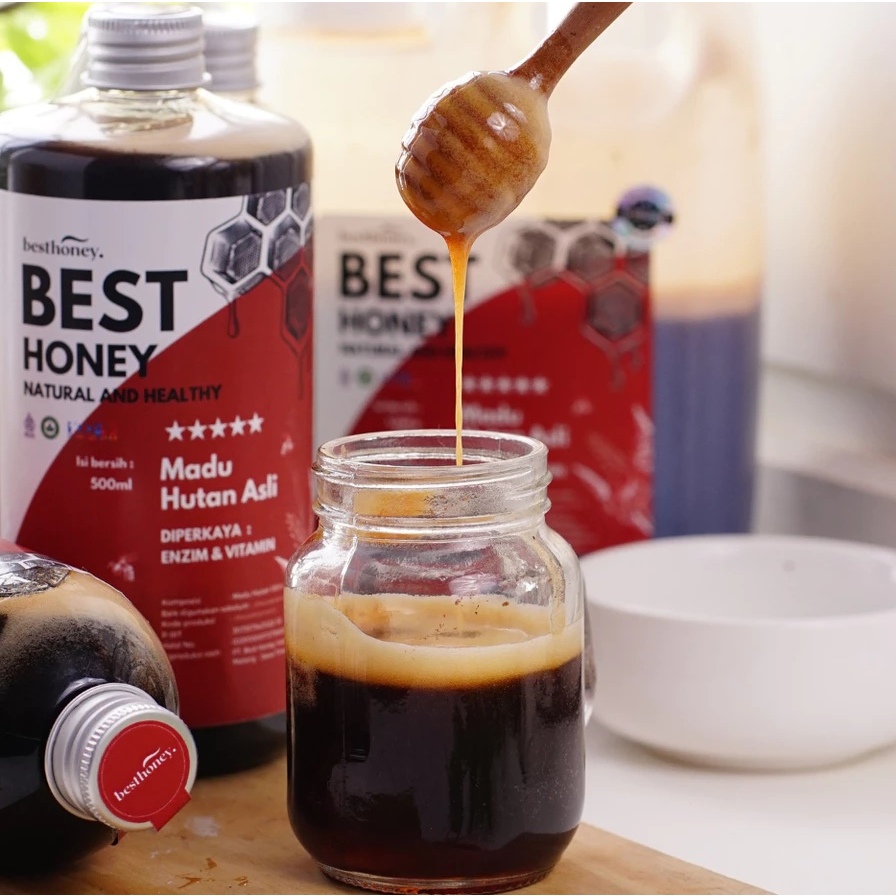 

Best Honey Madu Hutan Liar 250ml 350ml 500ml 100% Madu asli
