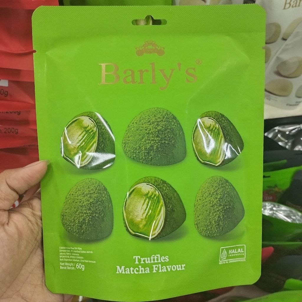 

Barly's Truffles Matcha Flavour
