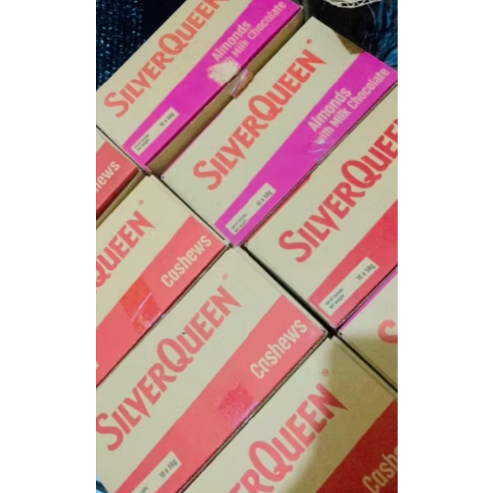 

SILVERQUEEN 55gr MEDE per box isi 10pcs