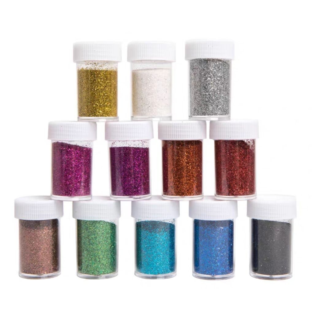 

Glitter bubuk manik manik bisa untuk bunga pita satin 100gr