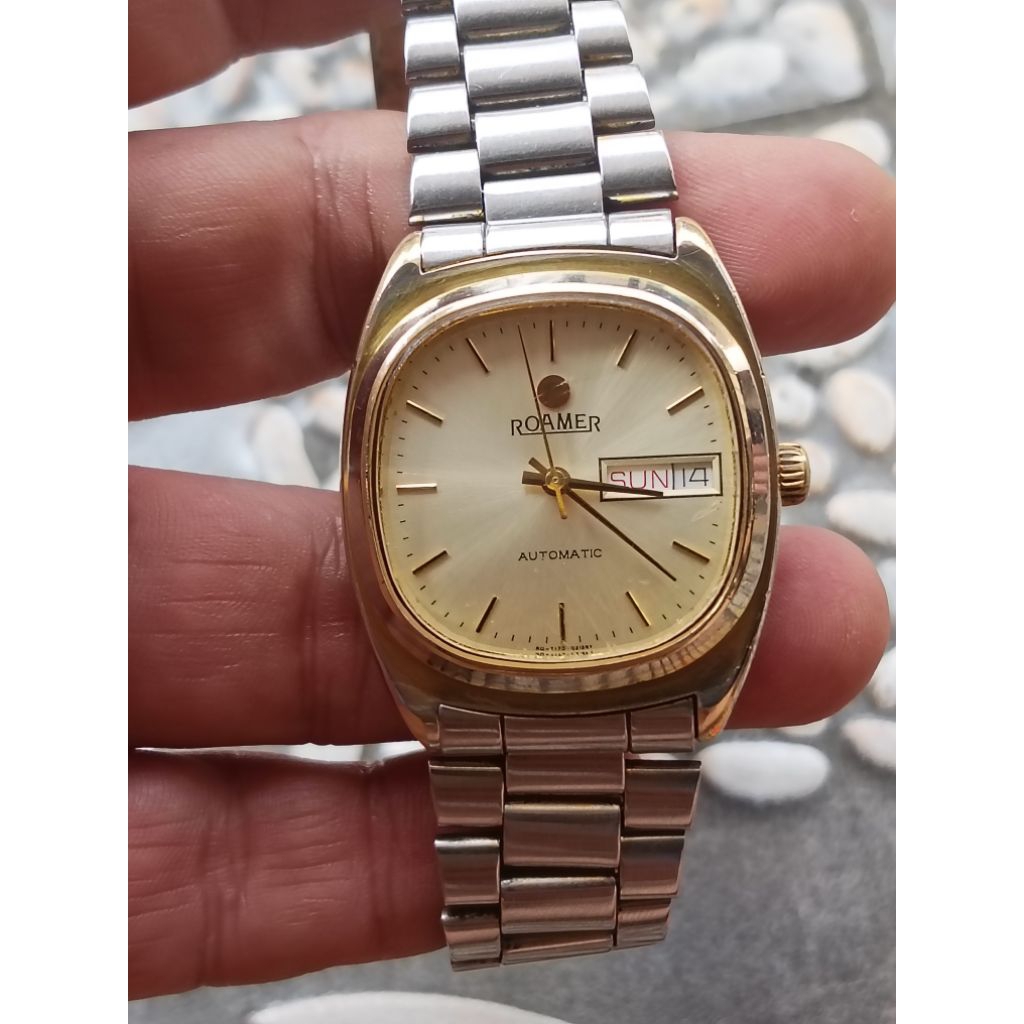 jam tangan ROAMER AUTOMATIC VINTAGE