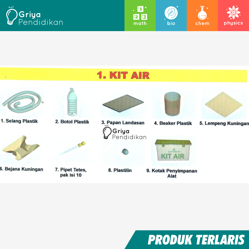 Kit Air Seqip - Alat peraga IPA SD - Sains SD