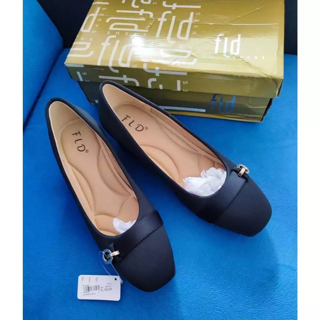 NEW 🩵 FLD - Pantofel Black Size 40