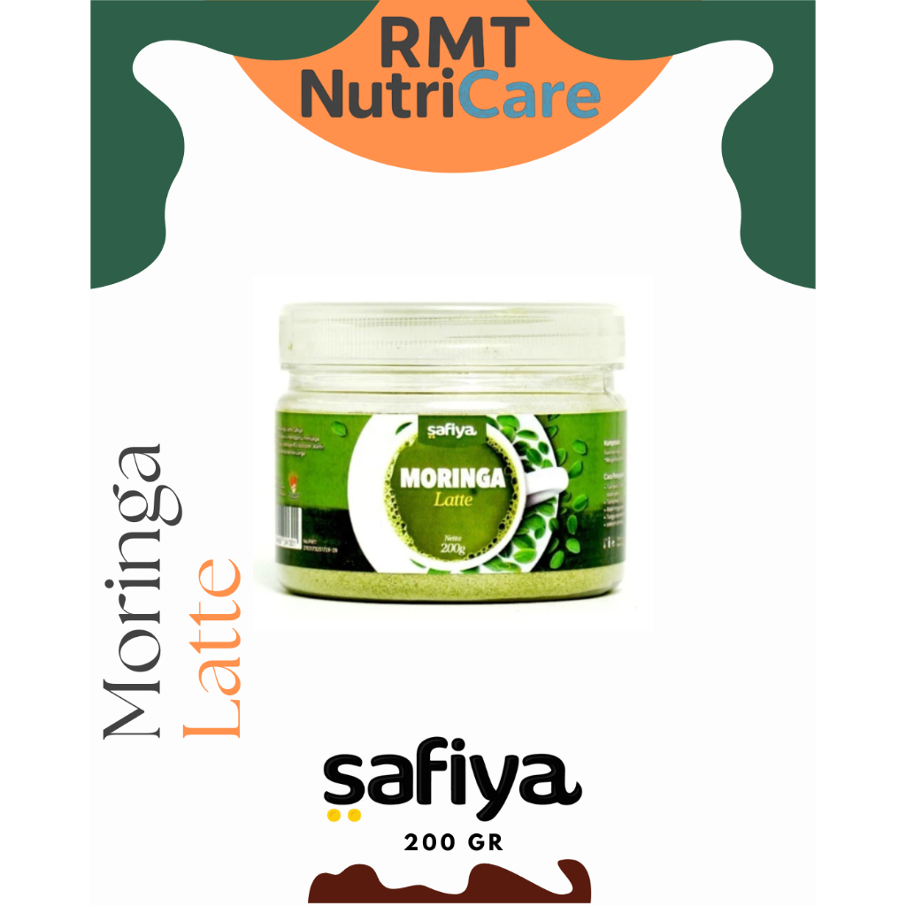 

Safiya Moringa Latte Bubuk Minuman Daun Kelor 200 Gram