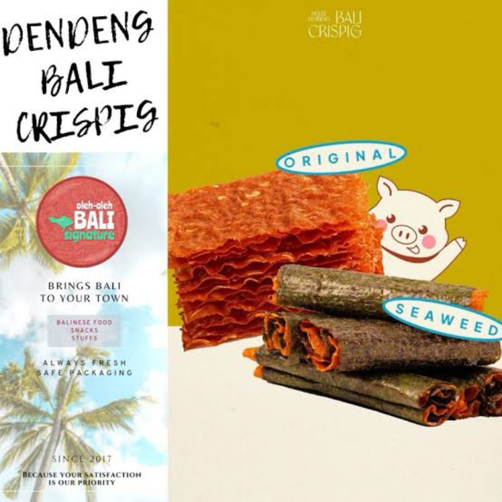 

(NON HALAL) BALI CRISPIG DENDENG KRISPI KHAS BALI 80gr