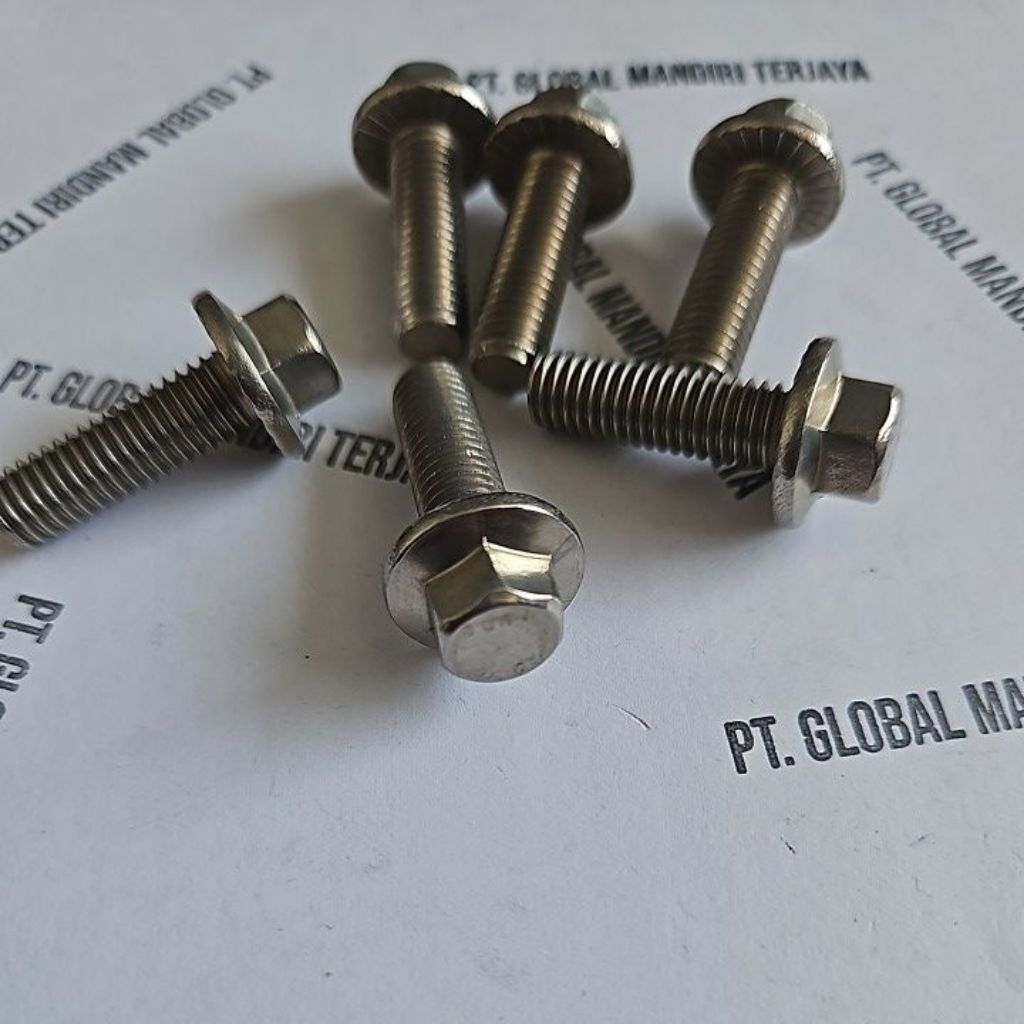 FLANGE BOLT STANLES 304 8X25