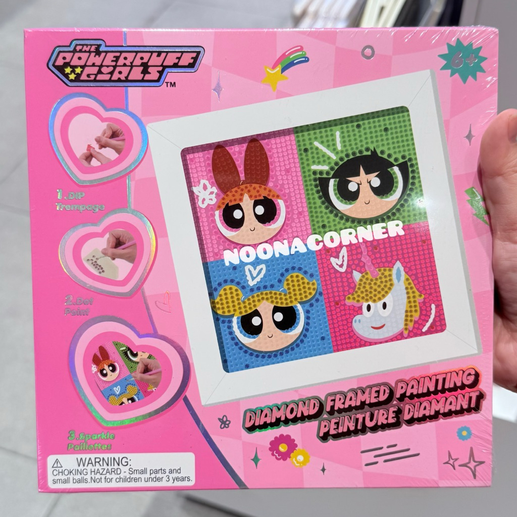 

Miniso x PPG ‼️ DIY Framed Diamond Painting The Powerpuff Girls Collections Set