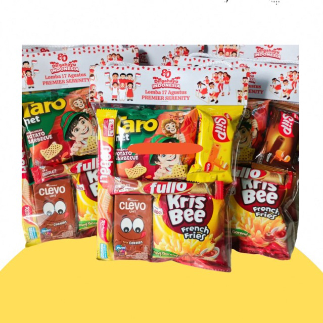 

Ready instan snack ultah hampers snacktenteng goodiebag ulang tahun anak