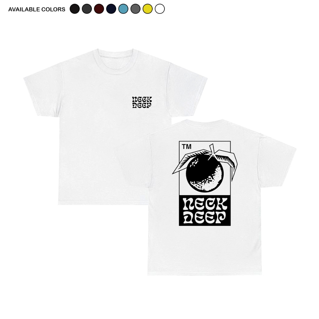 Kaos Band Neck Deep - ADAI / Tshirt Band / Baju Band / Baju Unisex / Kaos Pop Punk Rock