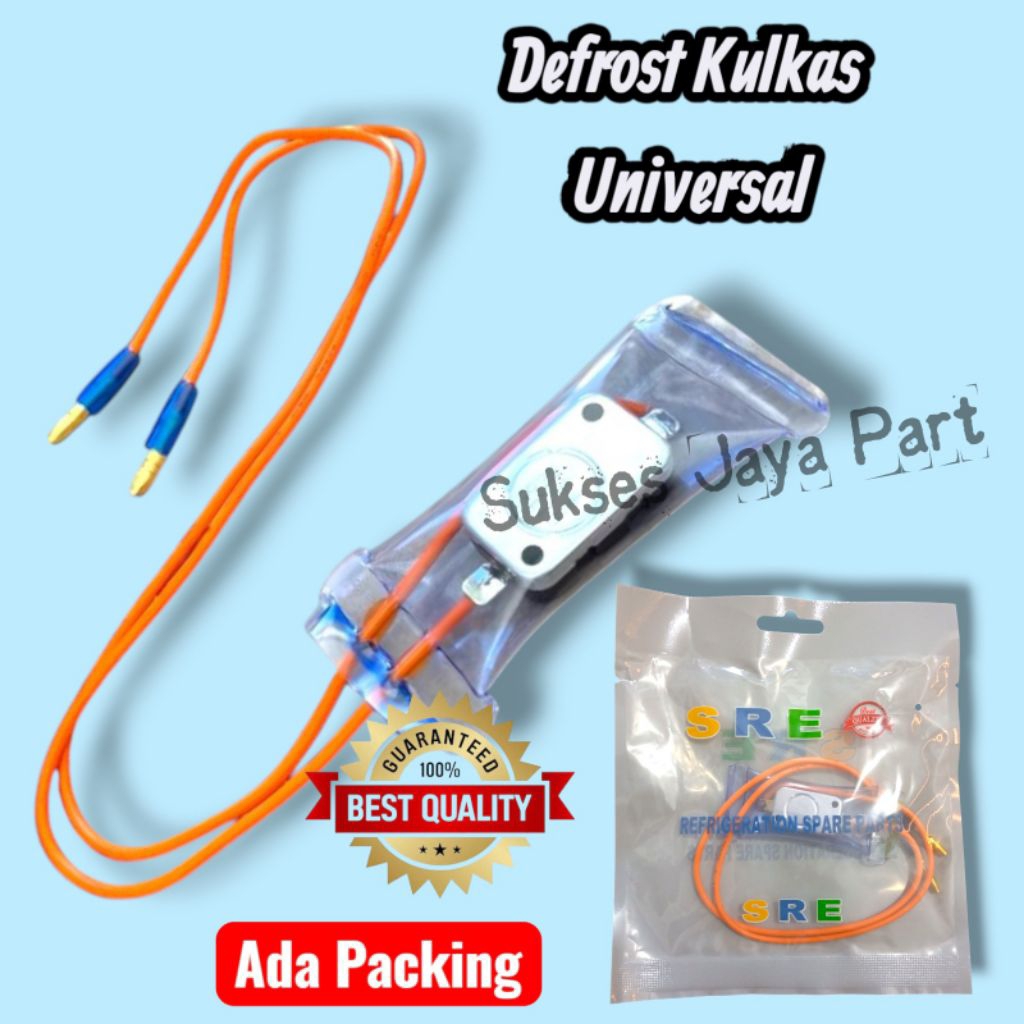Defrost Kulkas Multi Kabel Orange Fuse kulkas Bimetal Kulkas multi