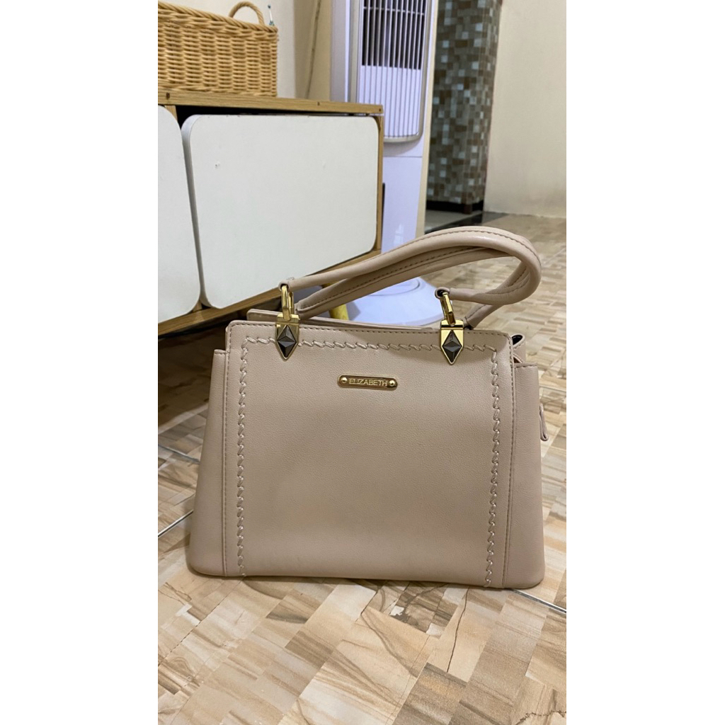 PRELOVED ELIZABETH BAG WARNA CREAM