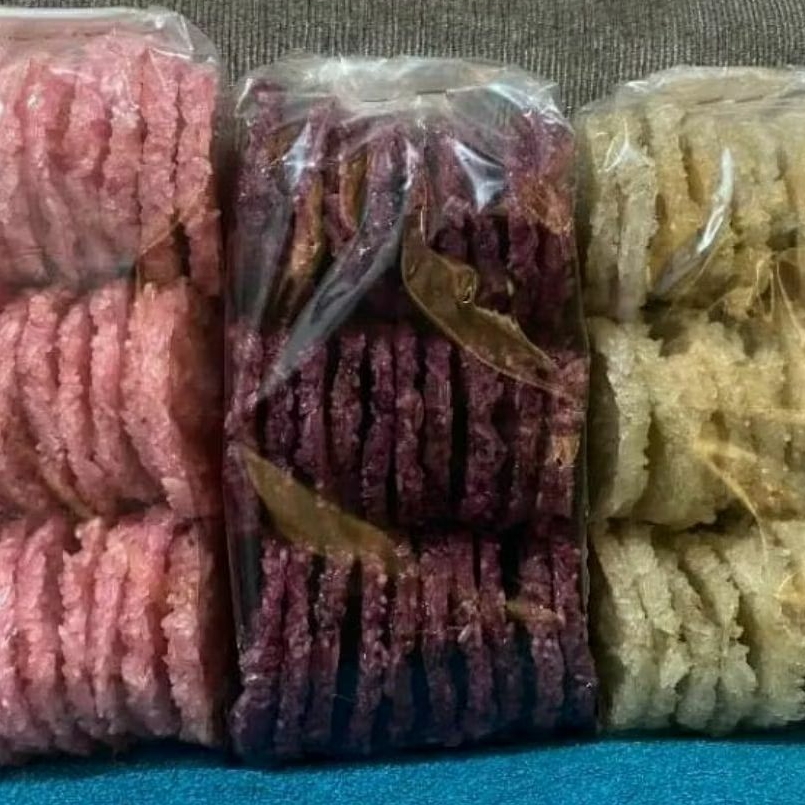 

Rengginang ketan fresh 1 pack isi 30 pcs mentah 3 varian rasa