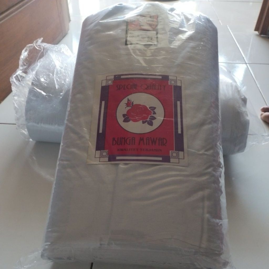 kain kafan mori putih kain kafan cap mawar lebar 90 cm panjang 50 m