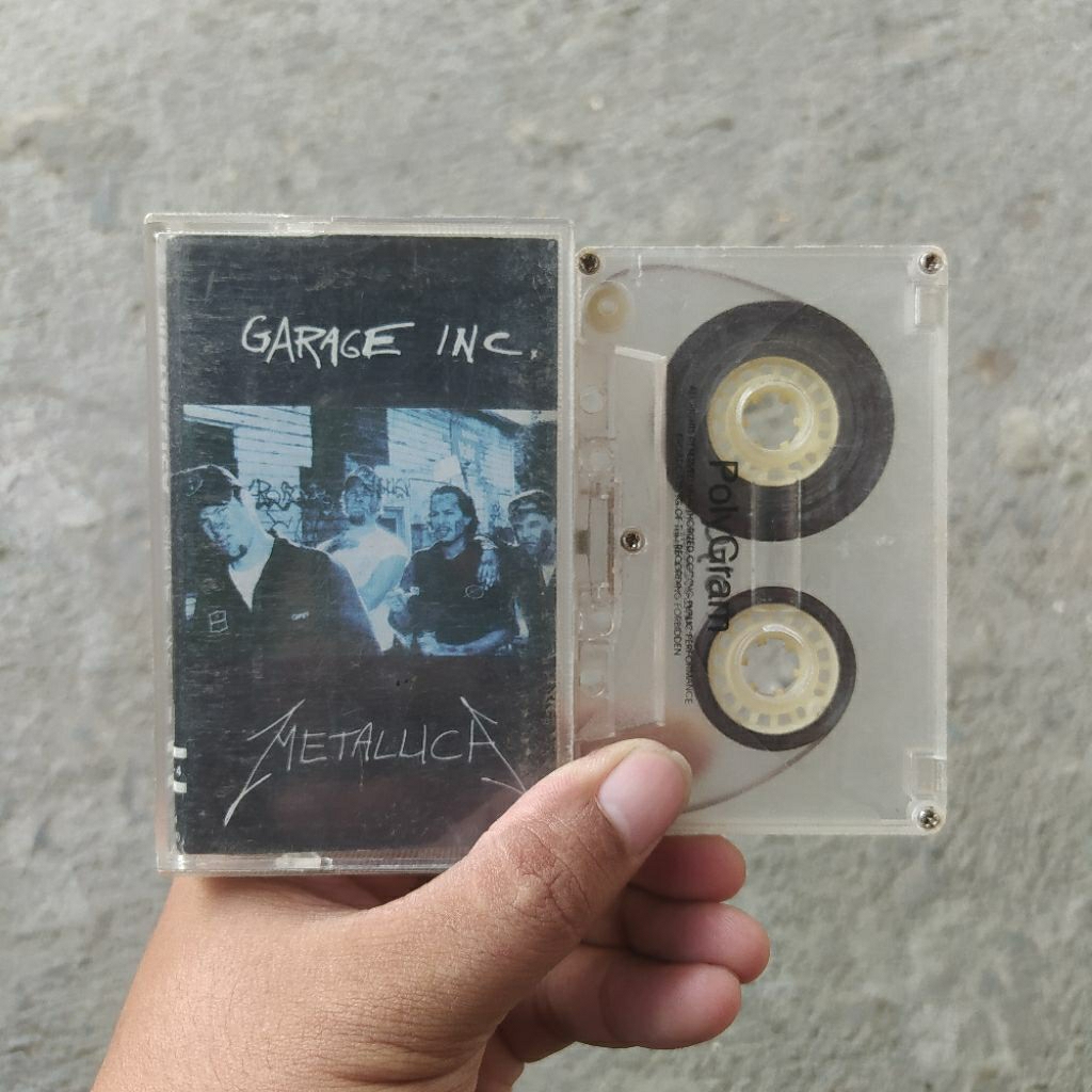Kaset Pita Metallica - Garage Inc. 1