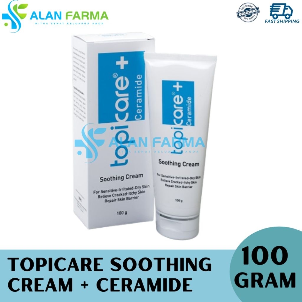 Topicare Soothing Cream Ceramide 100 gram | Topicare Ceramide 100 gram