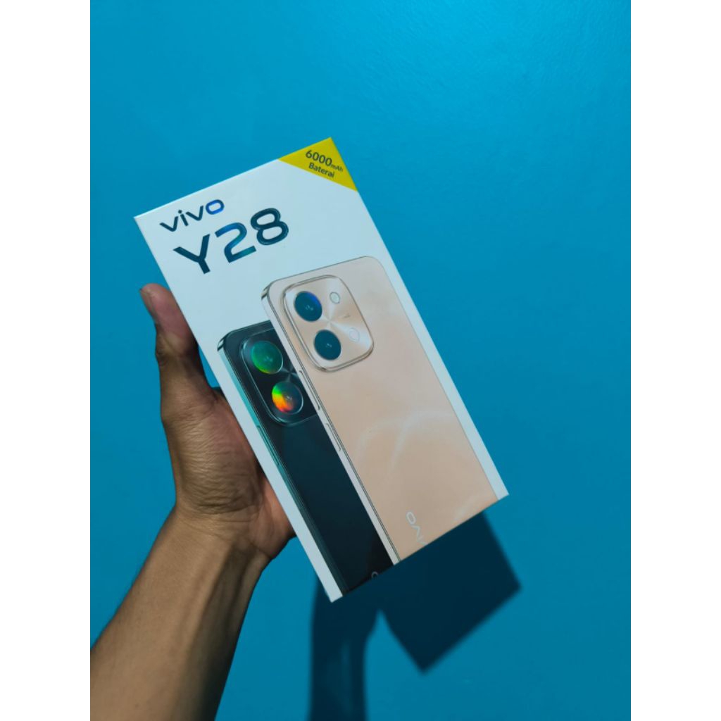 vivo y28 ram 6/128 baru new bergaransi resmi