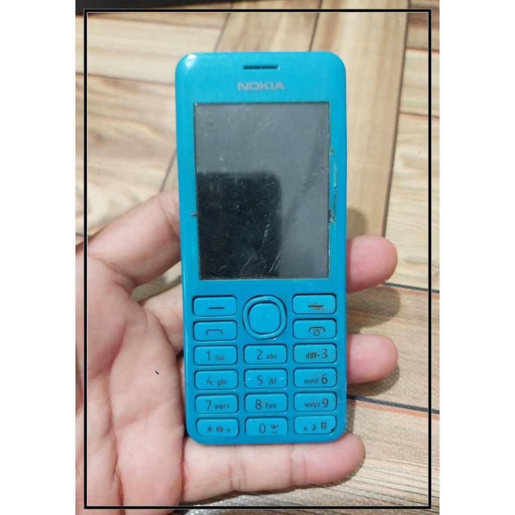 Handphone Nokia 206 Kondisi Bekas