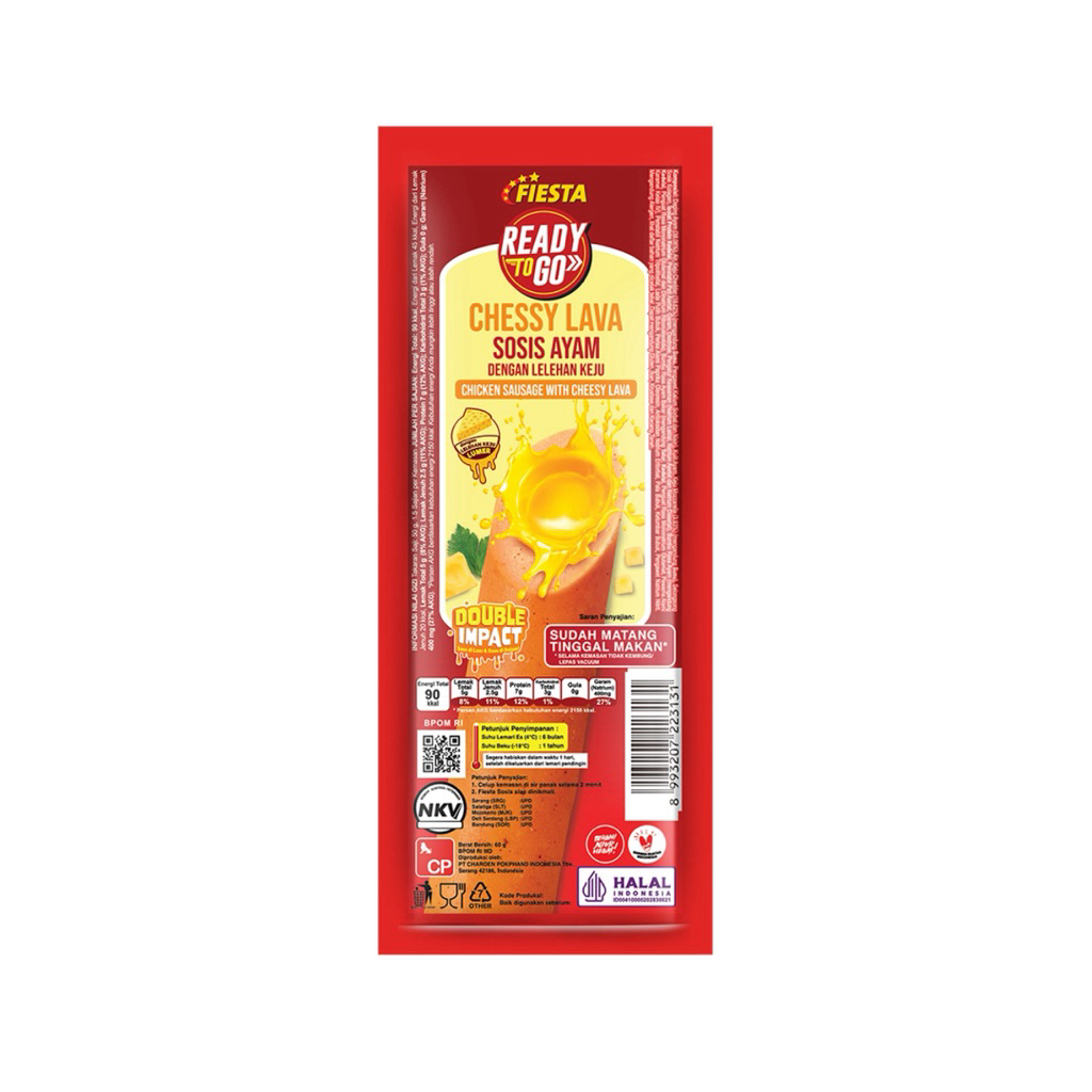 

Fiesta Ready To Go Sosis Ayam 60 g