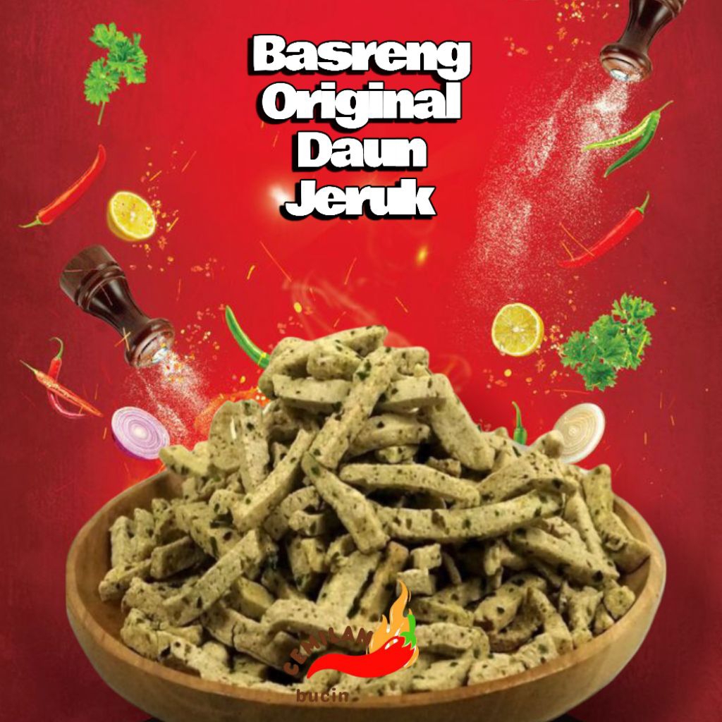 

Basreng original Daun Jeruk ukuran 500 gr.