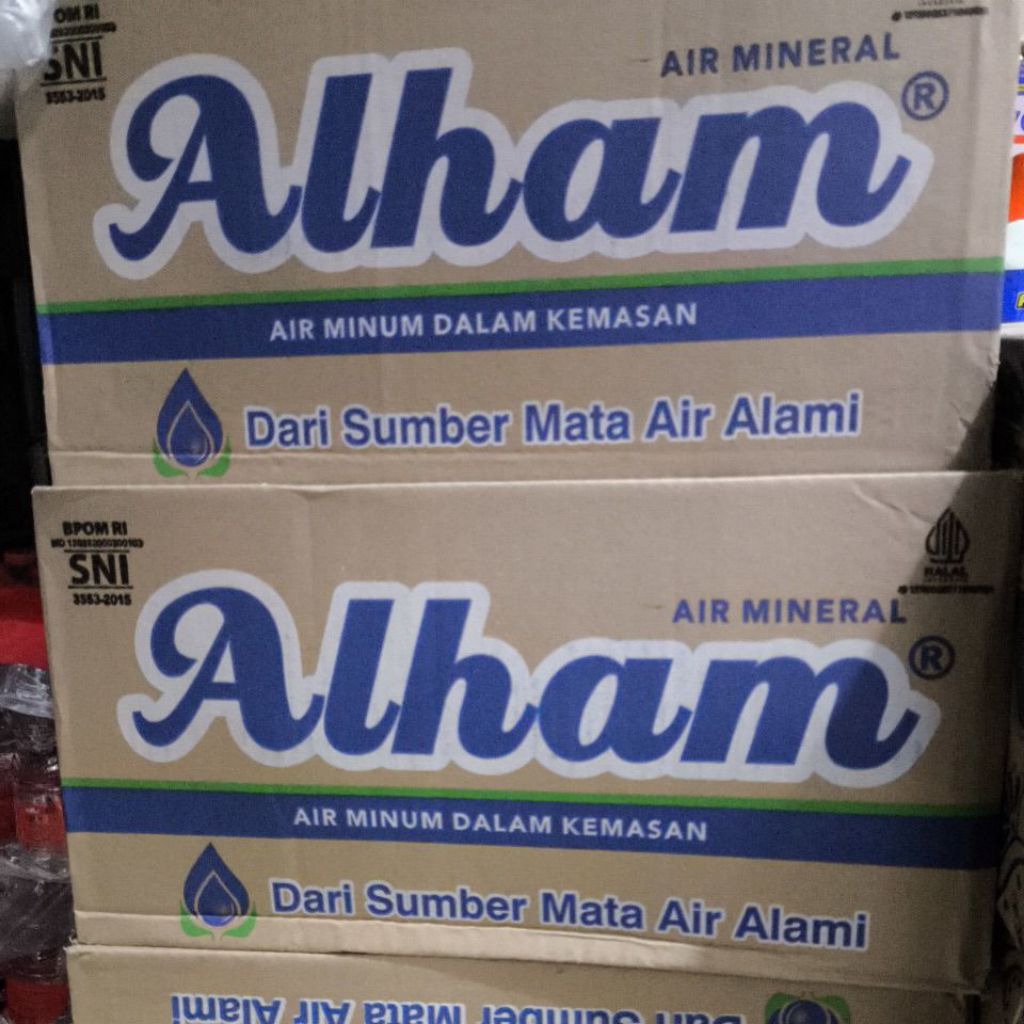 

Alham cup air mineral cup isi 48 cup