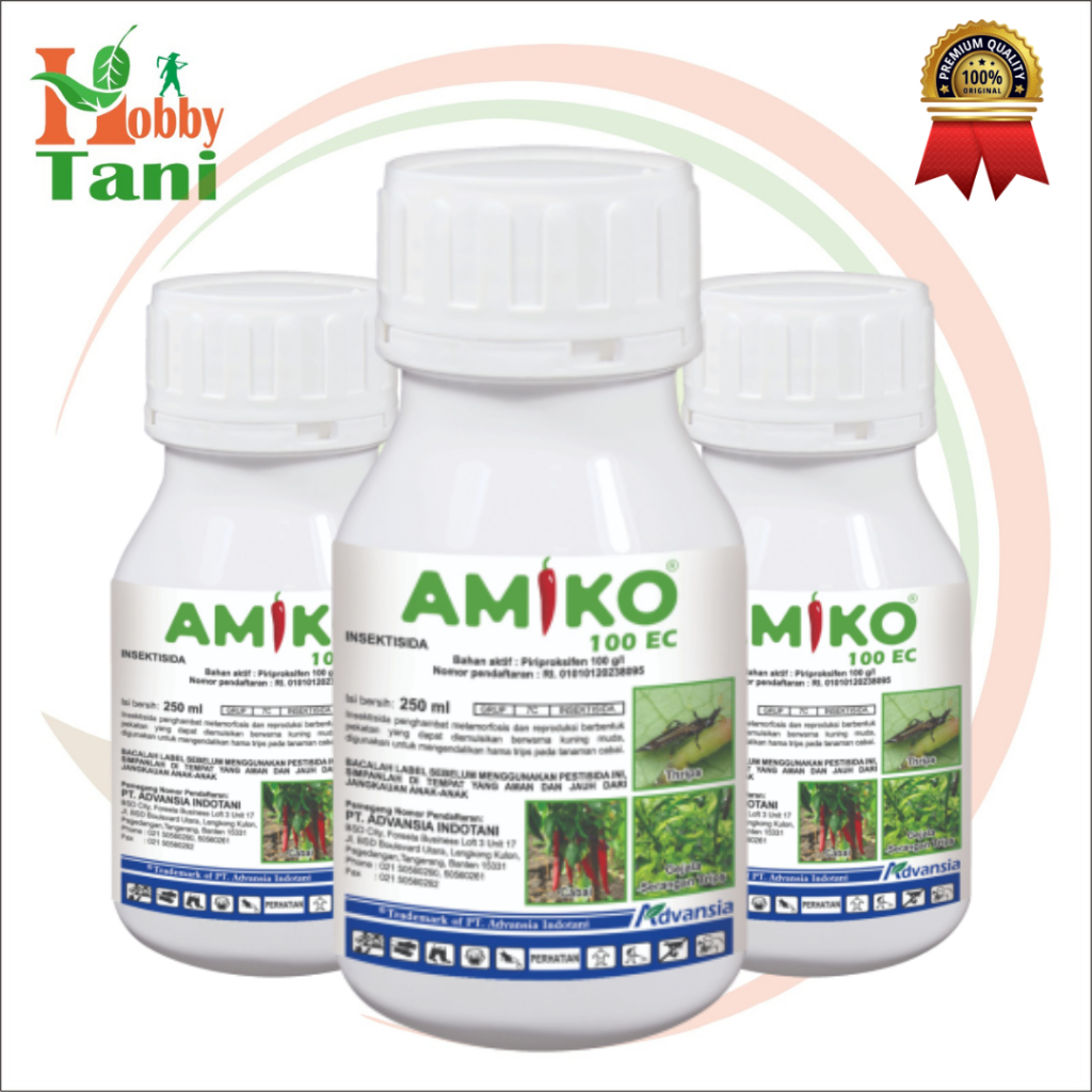 AMIKO 250ml Insektisida Obat Telur Gurem Bawang Merah (JAMINAN ORI) Hobby Tani