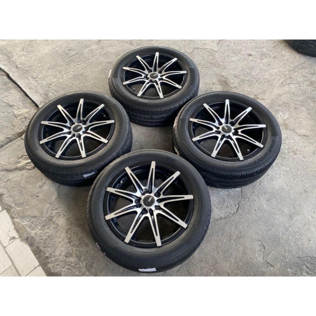 Velg Mobil Second Hsr KCCX R16 Pcd 5x114 Velg Only Cocok Xpander Ertiga Innova Brv Terios Rush