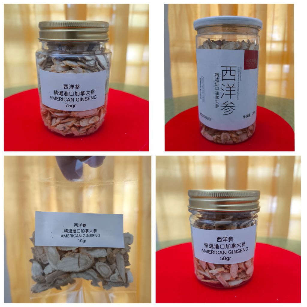 

American Ginseng (Yong Sem 10gr/50gr/75gr