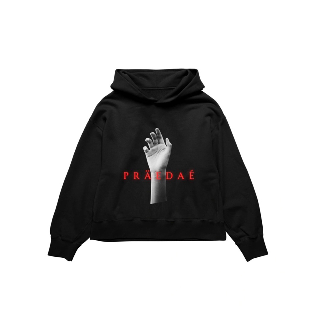 [ORIGINAL 100%]Praedae Hopeless Romantic - Hoodie Black