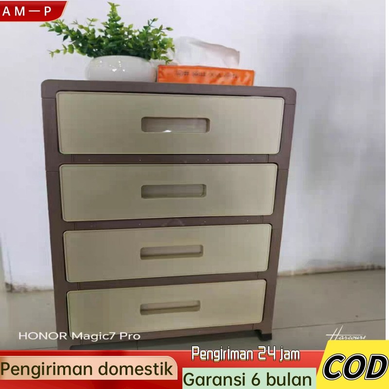 Lemari Pakaian Plastik/Lemari Plastik Susun/Plastic Storage Cabinet/Lemari Susun Serbaguna  3 4 5 6 