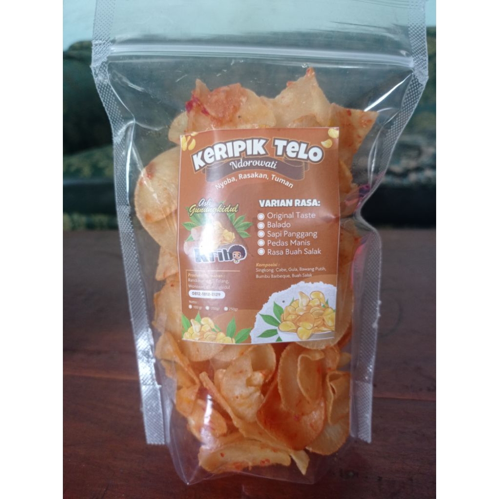 

kripik telo ndorowati