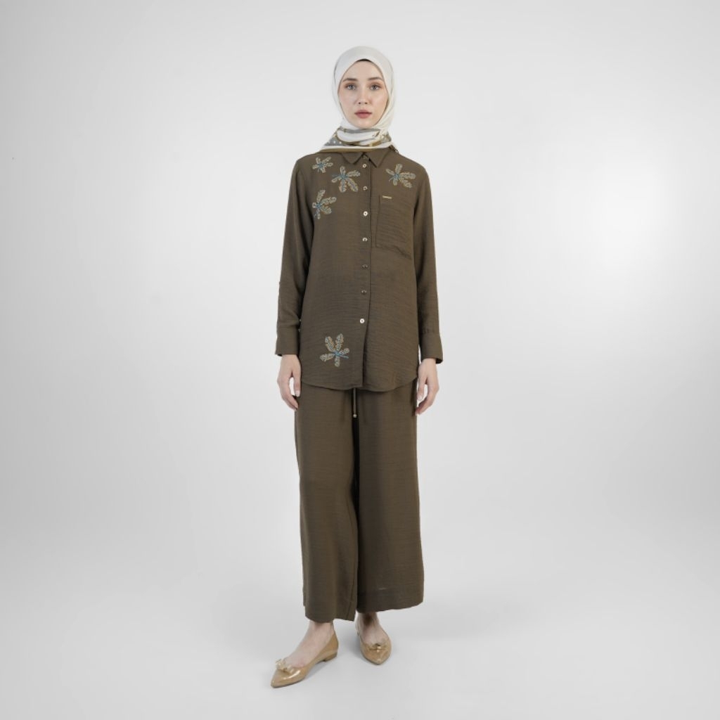 Setelan Abaya Hikmat Fashion U1315 Original new arrival harga diskon