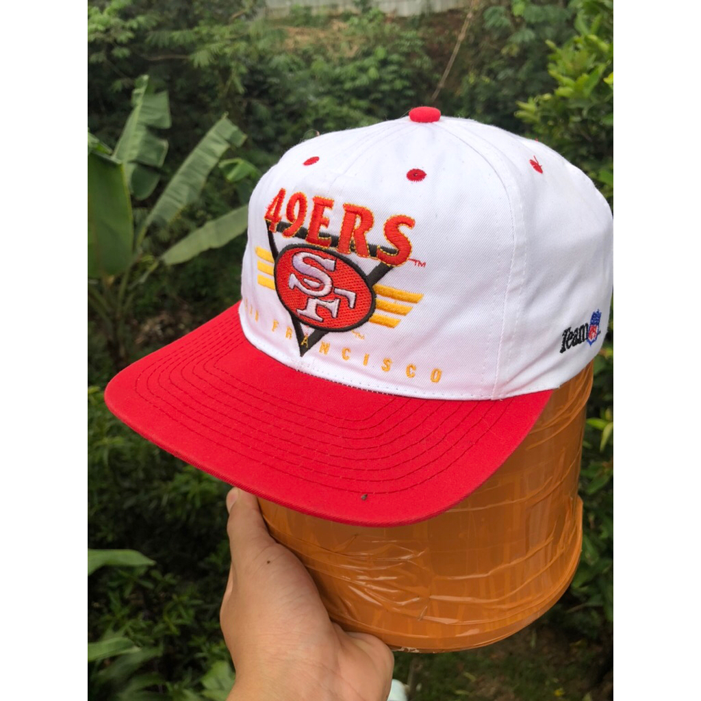 caps vtg team nfl 49ers orgnal second