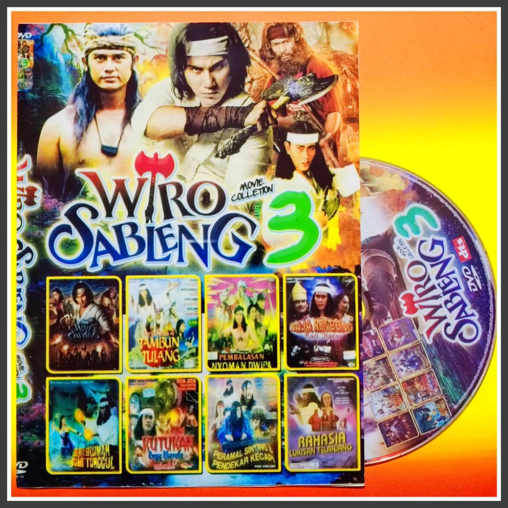 Kaset Film Indonesia Jadul Koleksi Wiro Sableng 212 Vol.3 Pilihan Terpopuler