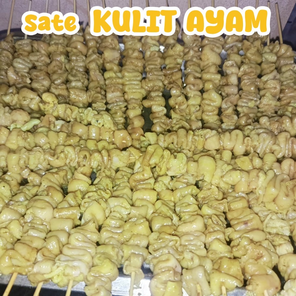 

SATE KULIT AYAM UNGKEP BUMBU KUNING