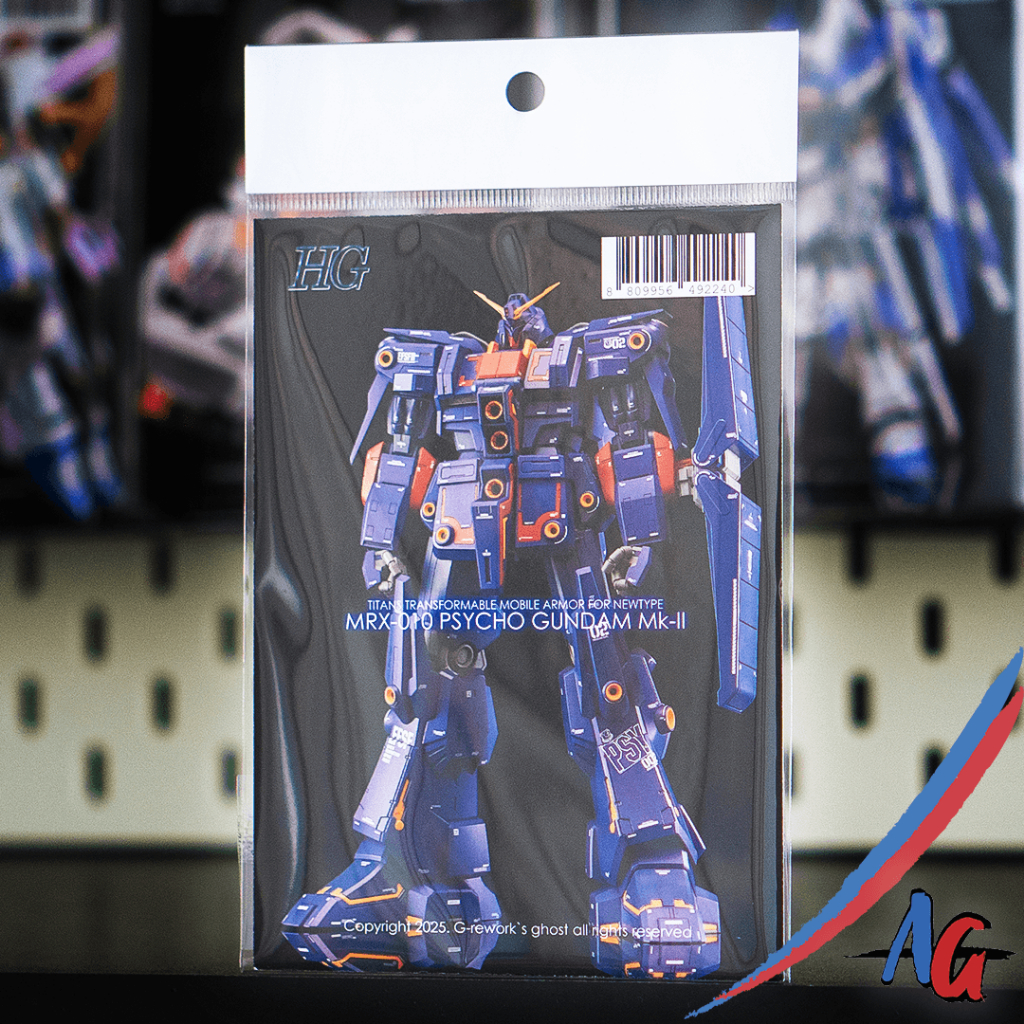 G-Rework HG Psycho Gundam Mk II Water Decal Sticker