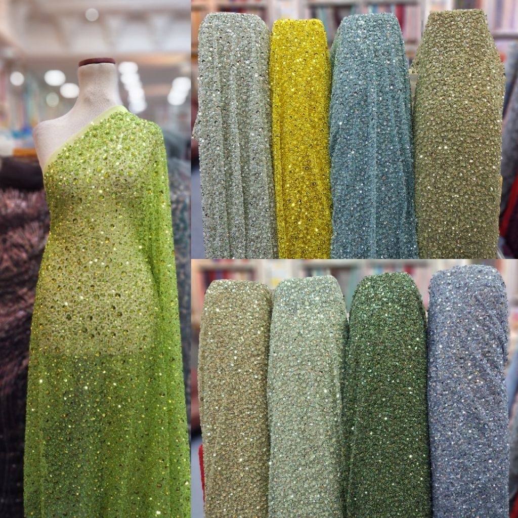 Tulle full payet sequin Premium-Lafemme89