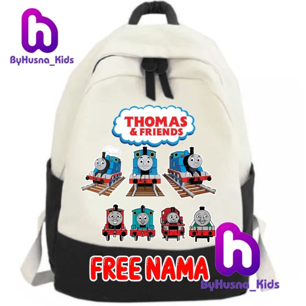 THOMAS AND FRIENDS TAS RANSEL ANAK THOMAS AND FRIENDS TAS ANAK CEWEK COWOK CUSTOM