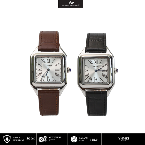 YHMEI Homage – Jam Tangan Unisex Elegan, Garansi Resmi 6 Bulan