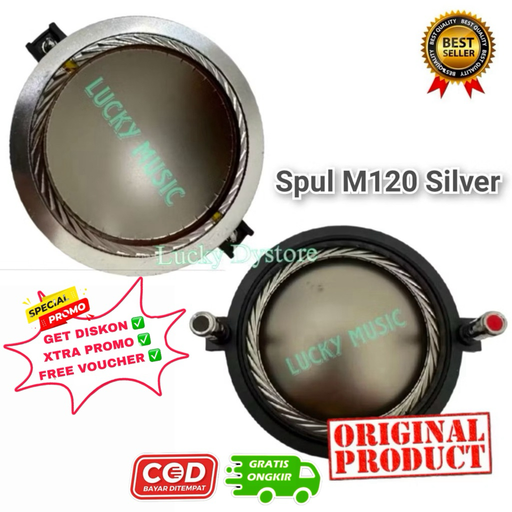 Spul Driver Tweeter RDW M120 Silver Original PNP spul m 120 spul rdw m120 spul tweeter driver