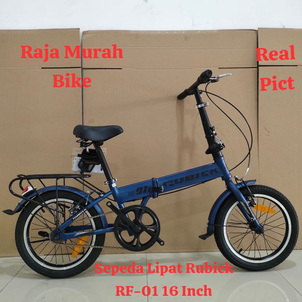 Sepeda Lipat Rubick RF 01 16 Inch Sepeda Lipat 16 Inch Rubick By United Bike