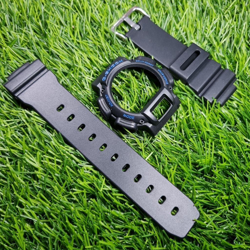 BNB BEZEL N STRAP GSHOCK G-SHOCK DW9052 DW-9052 BLACK BLUE