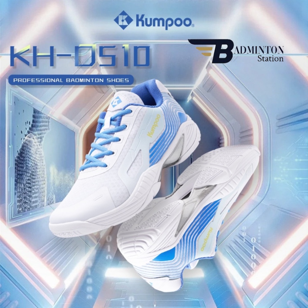 SEPATU BADMINTON KUMPOO KH D510 / ORIGINAL KUMPOO KH D510 BADMINTON SHOES