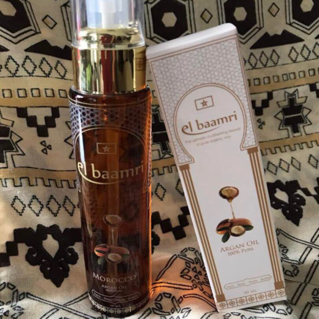 Elbaamri Argan Oil 60ml - 100% PURE ARGAN OIL FROM MOROCCO