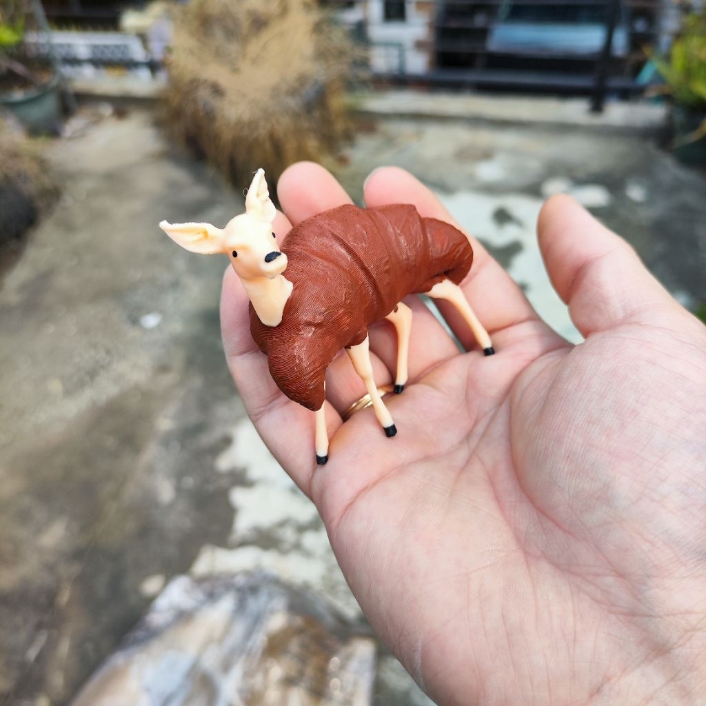 Action Figures  bambini  Crossini  - patung Anomali Brainrot - Miniatur Brainrot - Figure anomali - 