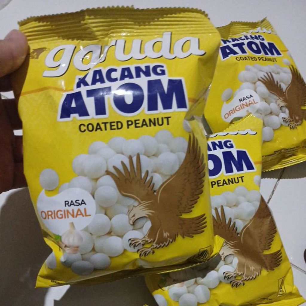 

Garuda kacang atom rasa original 100g 5 pcs