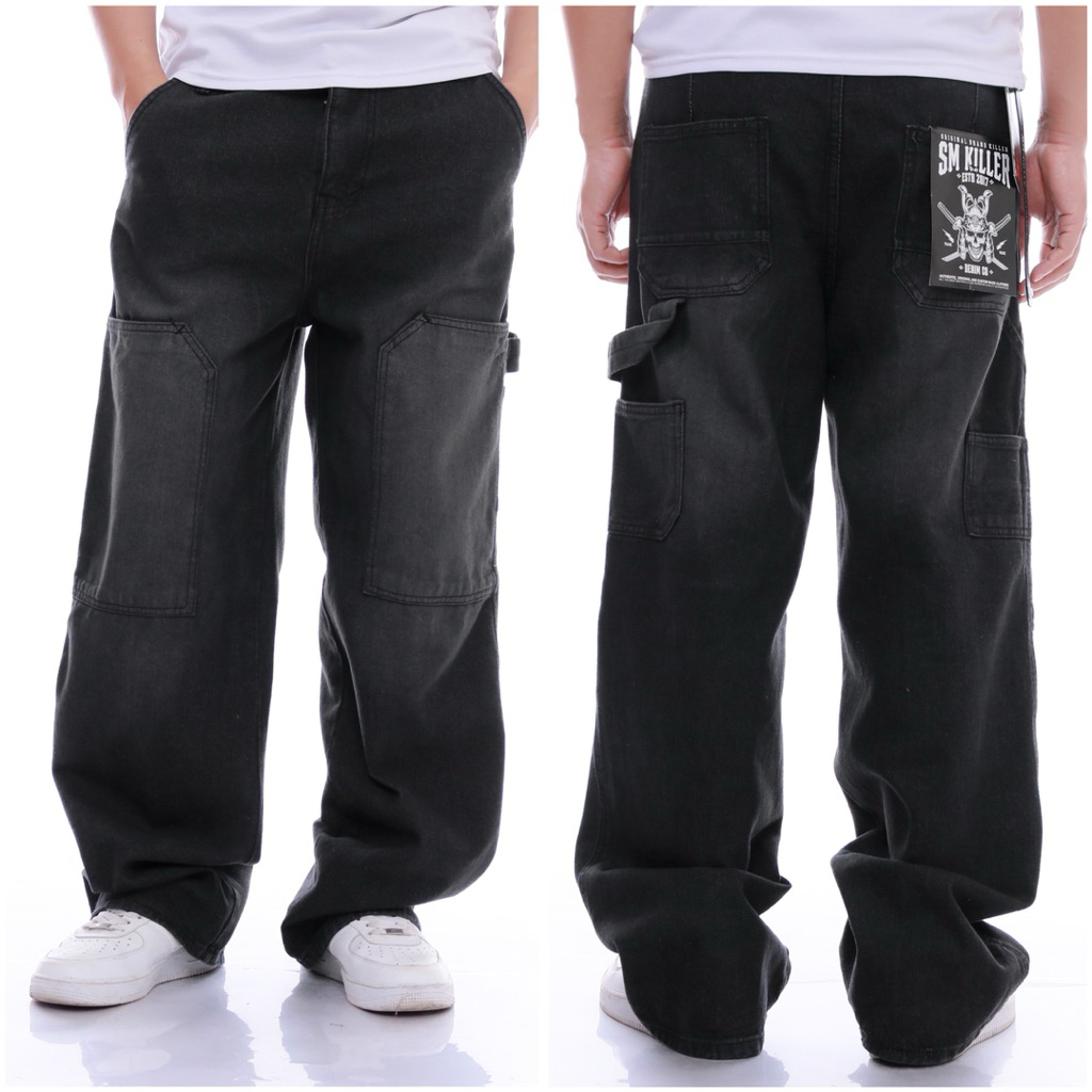 805 DENIM Celana Jeans Panjang Pria Carpenter Pants Terbaru / Celana Carpenter Jeans