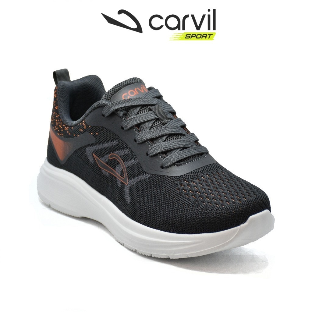 Carvil Sport Dizzy Sepatu Sneaker Pria 39-44 Sneakers Olahraga Kasual Pria Marco Grey