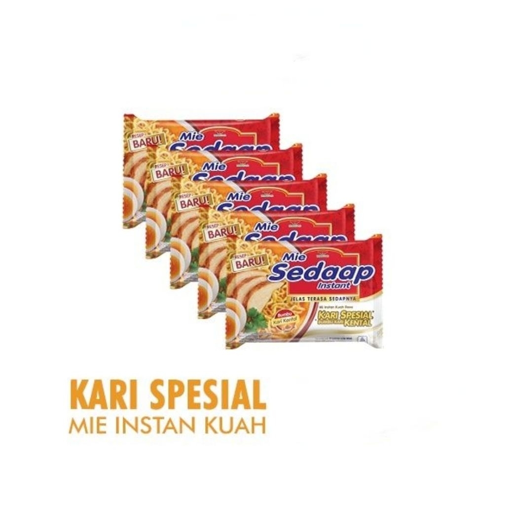 

Mie sedaap kari kental spesial 1dus 40pcs