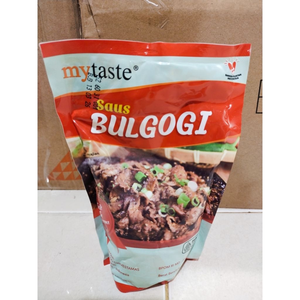 

Mytaste Saus Bulgogi 500gr